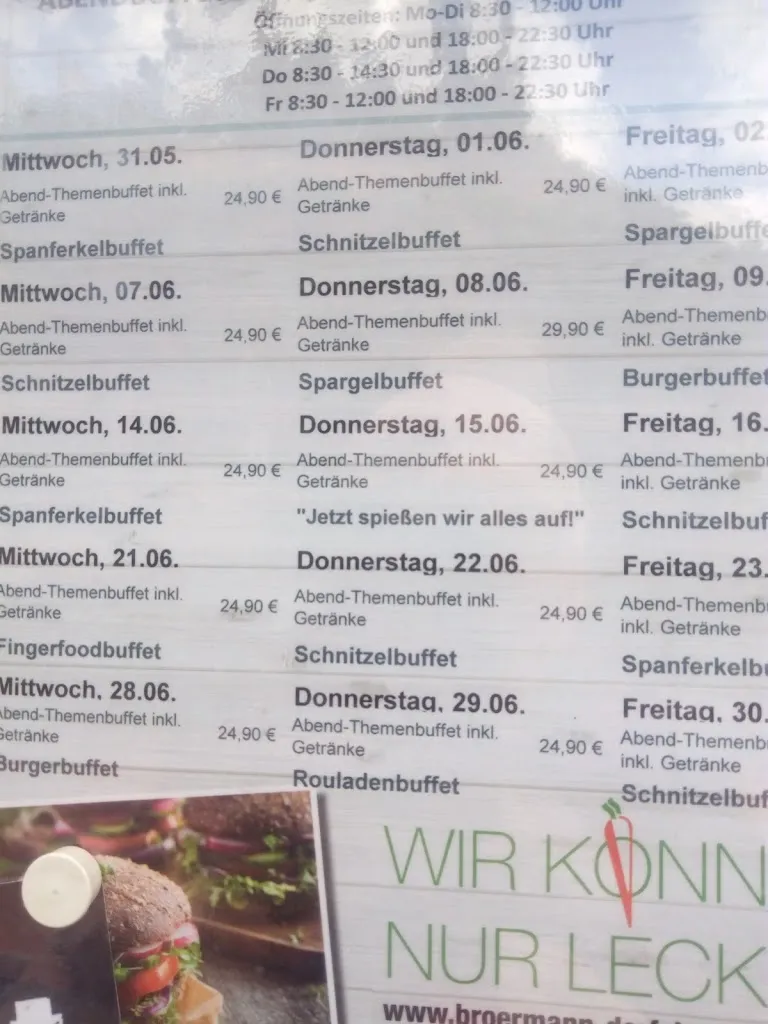 Menu_Stefan Brörmann - Das Buffethaus Hasbergen_Hasbergen_image_3