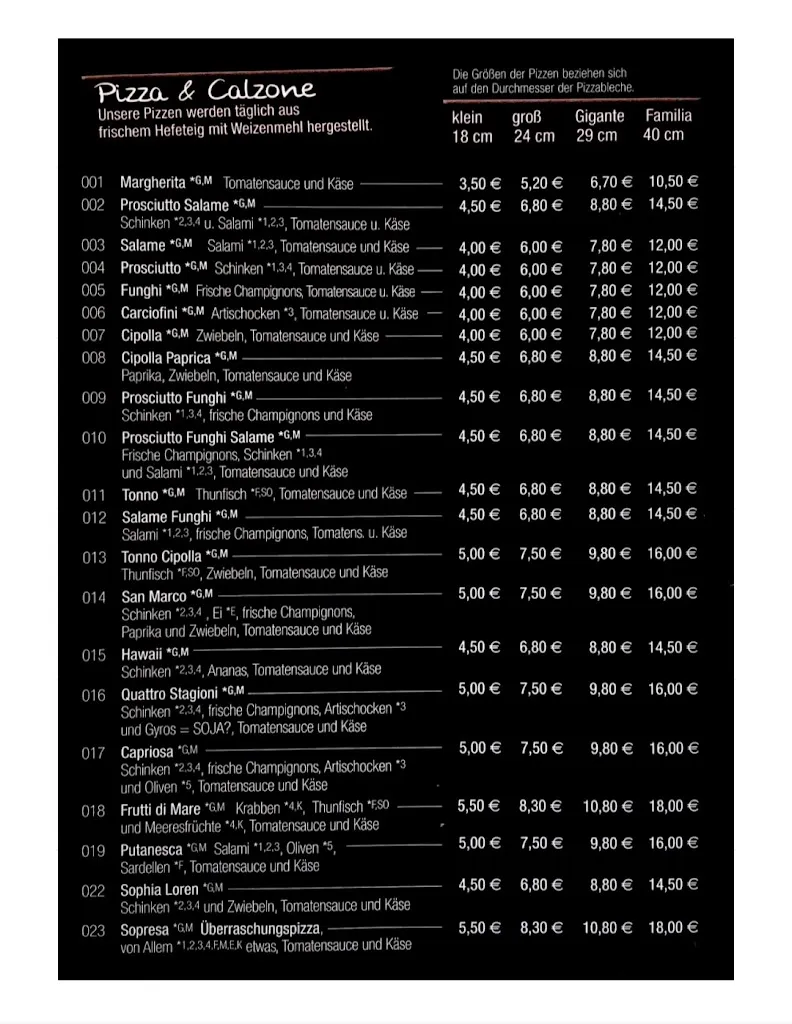 Menu_Pizzeria San Marco_Harsefeld_image_2