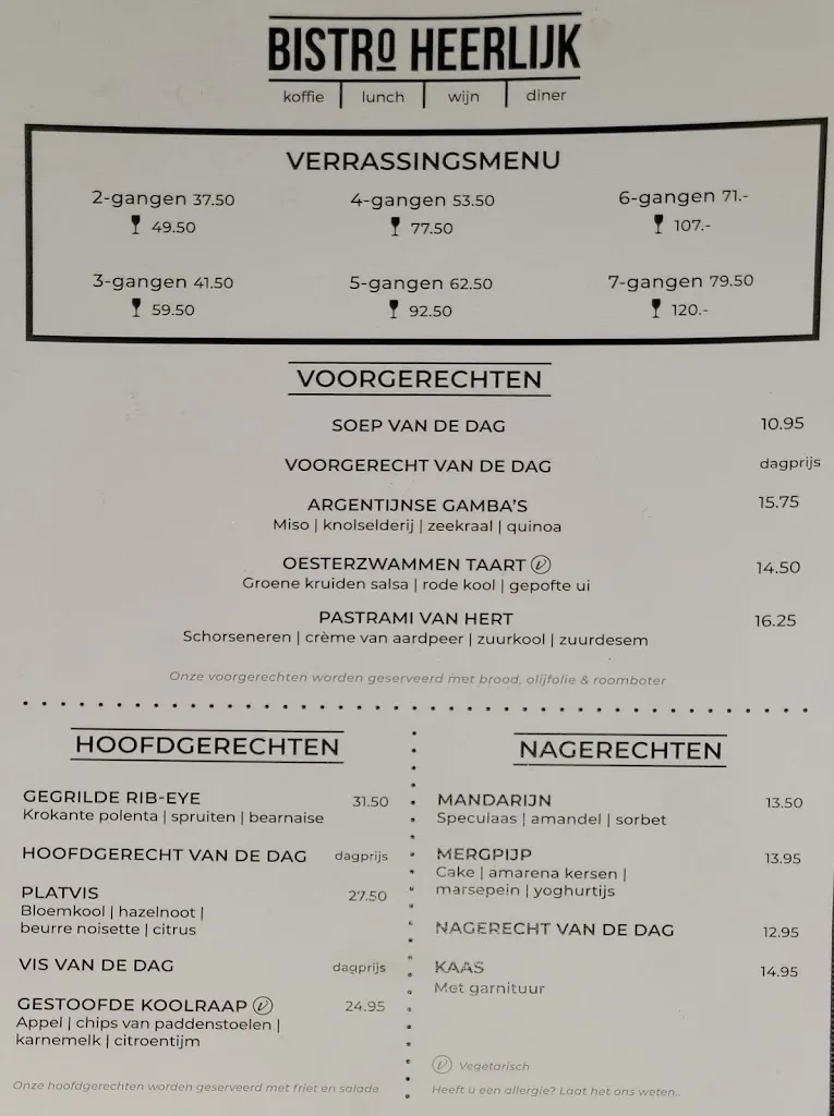 Menu_Bistro Heerlijk_Netherlands_image_1