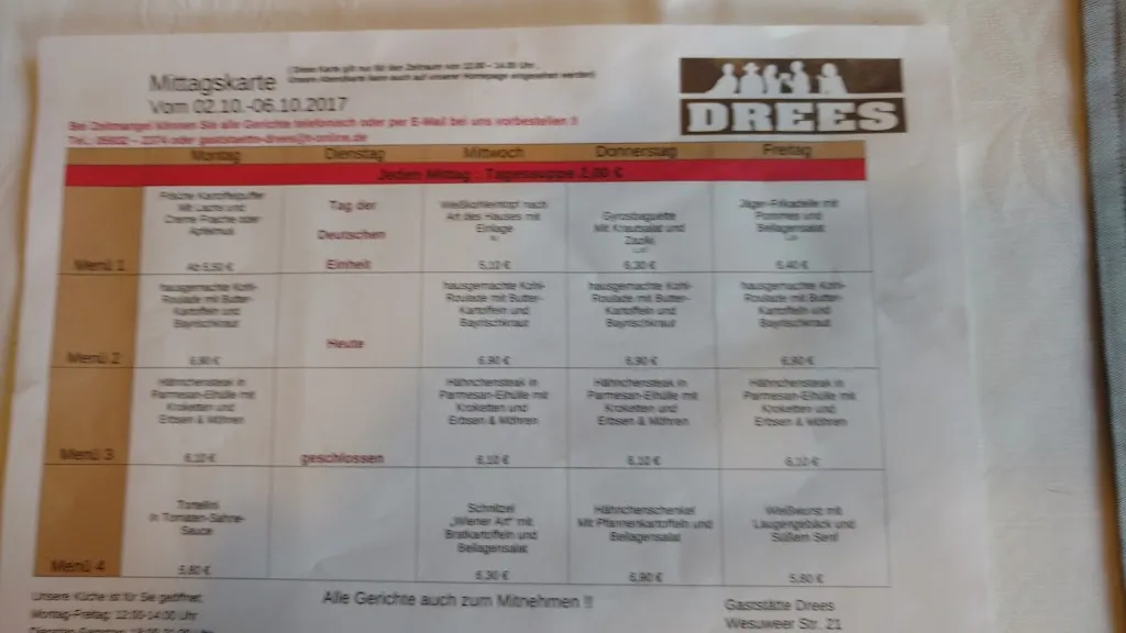 Menu_Gaststätte Drees__image_1
