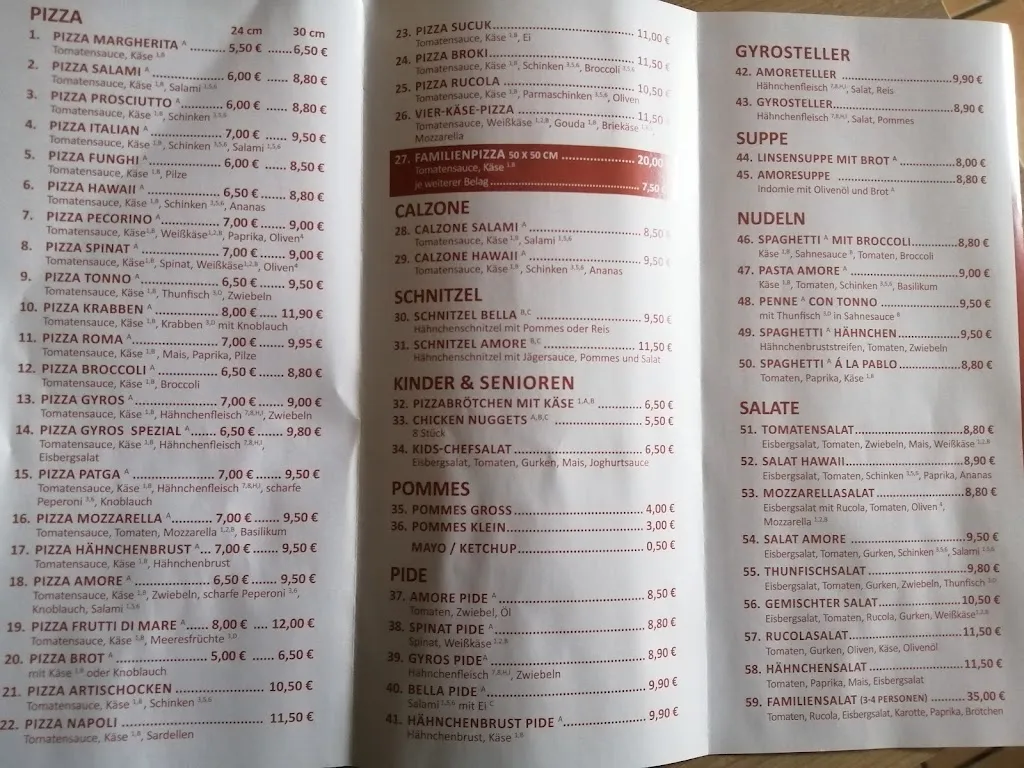 Menu_Pizzeria Amore_Bevern_image_1