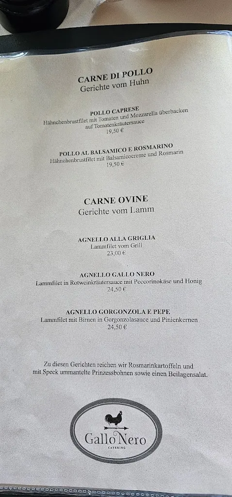 Menü_Ristorante Gallo Nero_Salzgitter_Bild_4