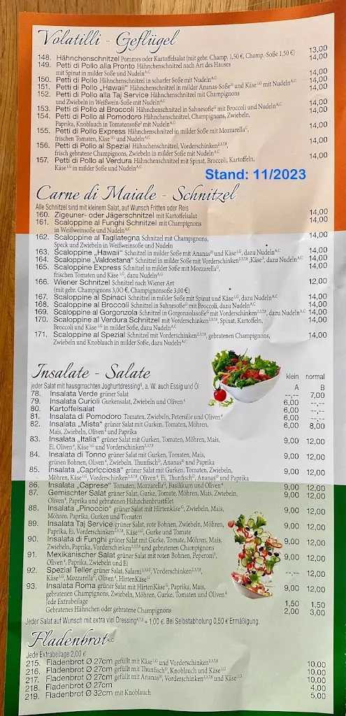 Menu_Taj Mahal Restaurant & Pizzaservice_Heidenau_image_2