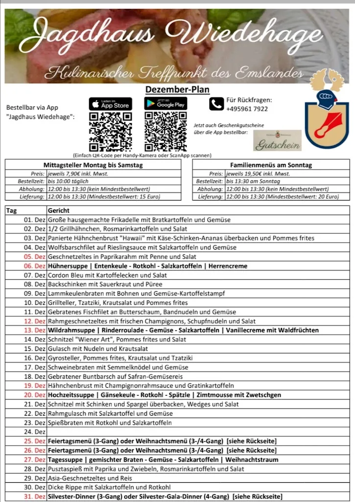 Menu_Jagdhaus Wiedehage_Haselünne_image_1