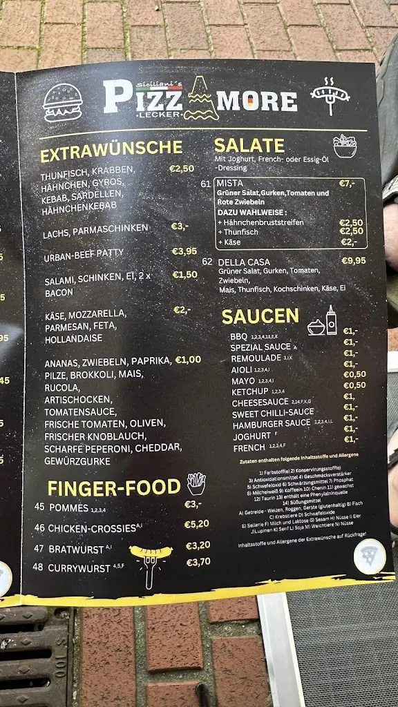 Menu_Siciliani's PizzAmore Haselünne_Haselünne_image_3