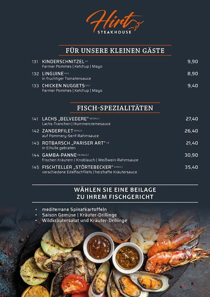 Menu_Steakhouse Hirt_Gelsenkirchen_image_1