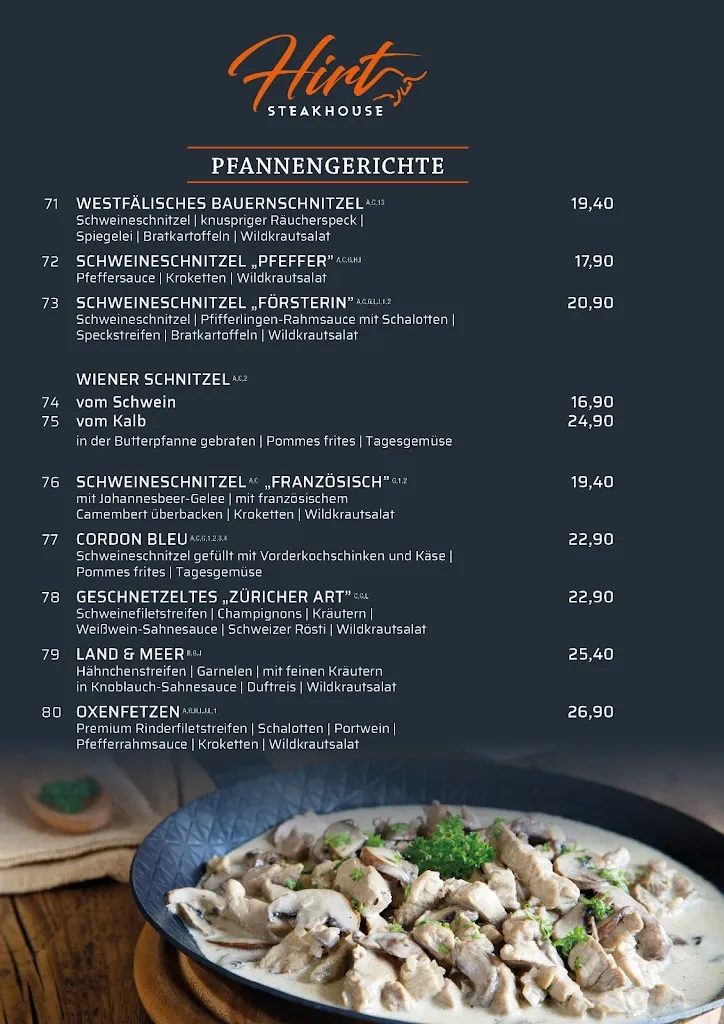 Menu_Steakhouse Hirt_Gelsenkirchen_image_2