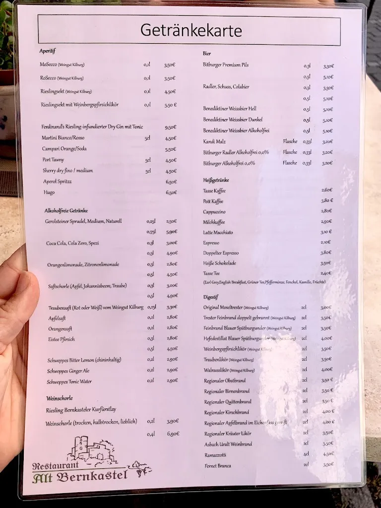 Menu_Restaurant Alt Bernkastel_Bernkastel-Kues_image_1