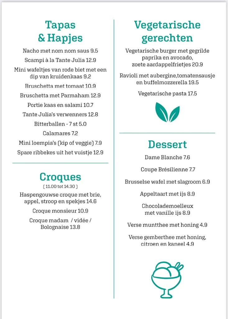 Menu_Herberg bij Tante Julia_Belgium_image_4
