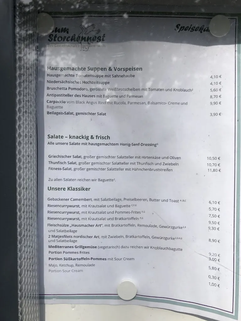 Menu_Zum Storchennest Hemmingen_Hemmingen_immagine_1