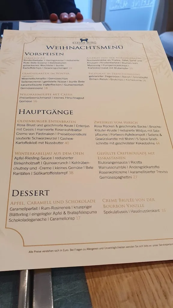Menu_Kleine Burg_Oldenburg_image_3
