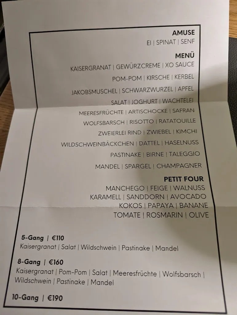 Menu_Restaurant Kevin Gideon_Oldenburg_image_2