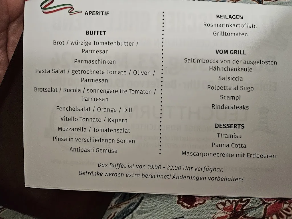 Menu_Restaurant Leuchtturm_Oldenburg_image_1