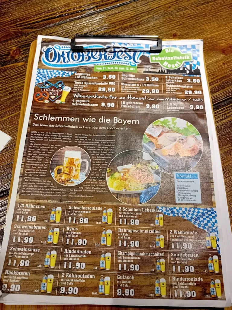 Menu_Die Schnitzelfabrik Hesel_Hesel_image_1