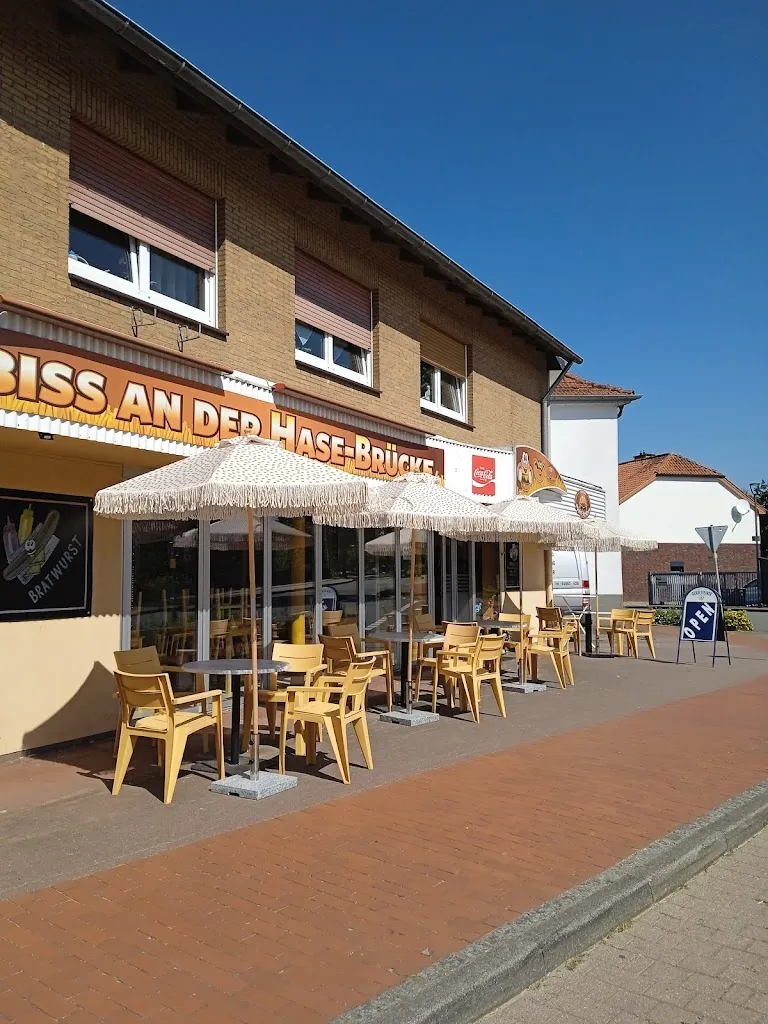 Imbiss an der Hase-Brücke ristorante a Herzlake