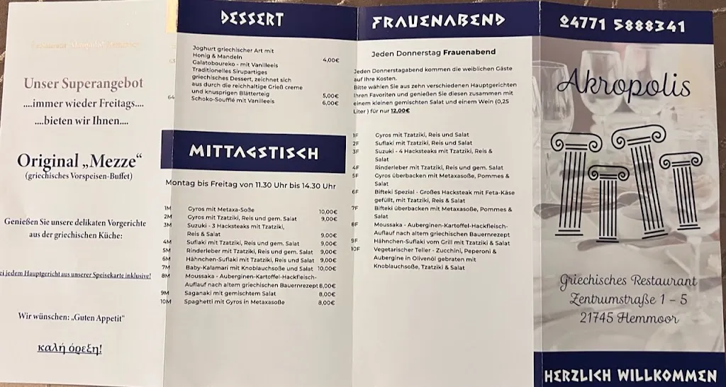 Menu_Restaurant Akropolis Hemmoor_Hemmoor_image_1