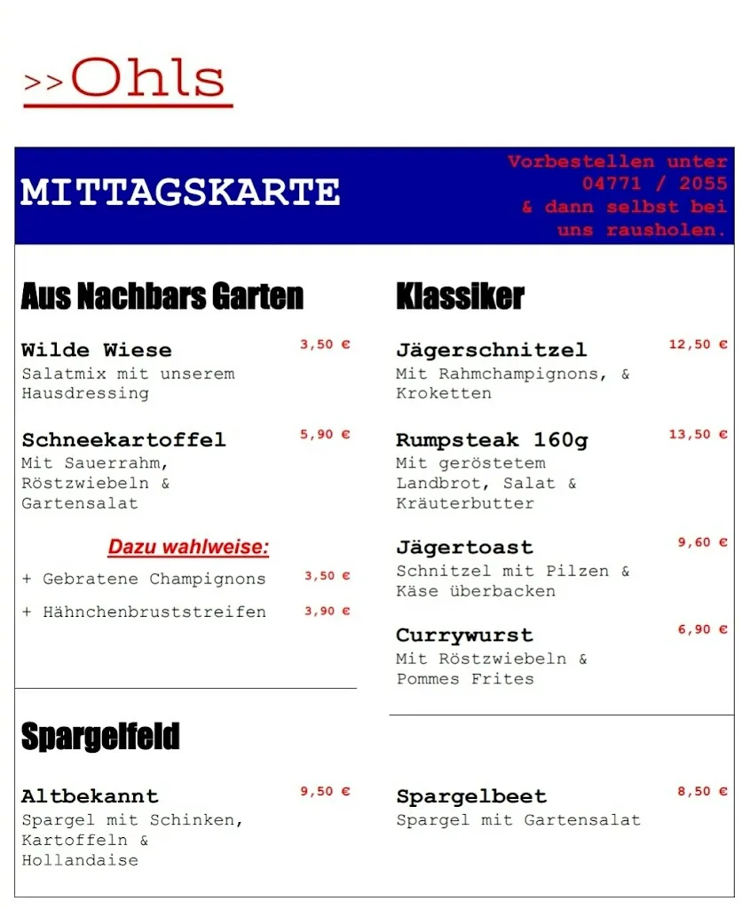 Menu_Ohls Restaurant_Hemmoor_immagine_2