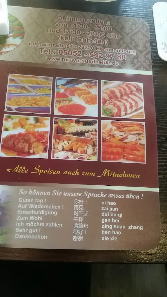 Menu_Mr. Wu Chinesisch und Mongolisches Restaurant & Hotel Mit Kegelbahn_Südheide_image_4