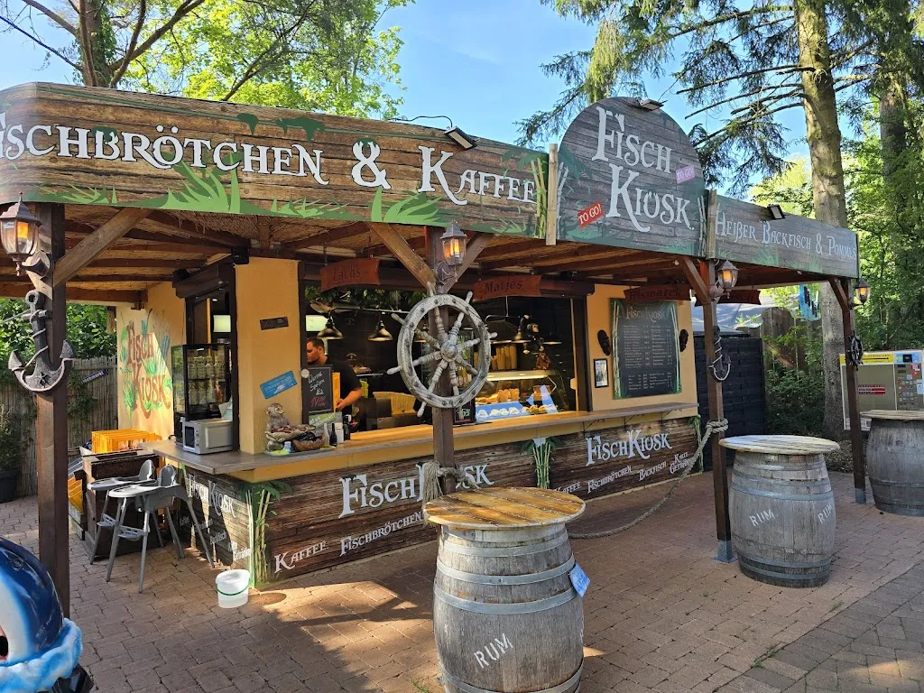 Fischkiosk im Serengeti-park restaurant in Hodenhagen