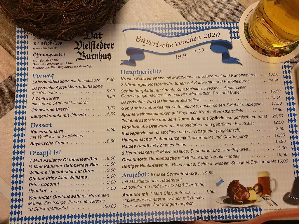 Menu_Vielstedter Bauernhaus_Hude_image_1