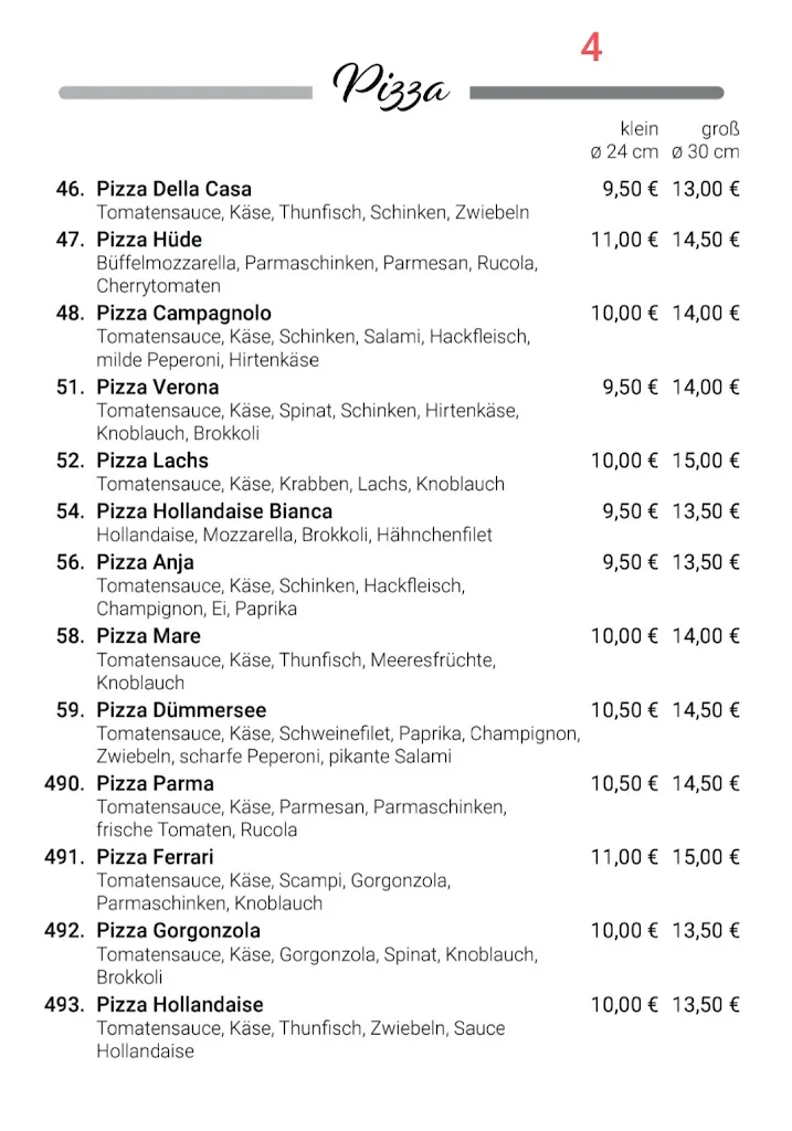 Menu_Ristorante & Pizzeria Da Giovanni_Hüde_immagine_2