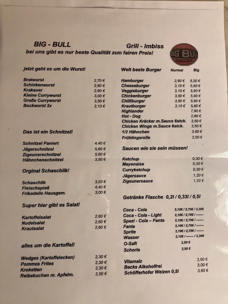 Menu_Big Bull Inh. Yvonne Sauer_Hoya_image_1