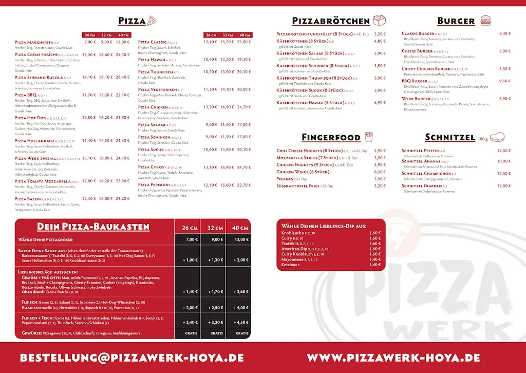 Menu_Pizzawerk Hoya_Hoya_image_2