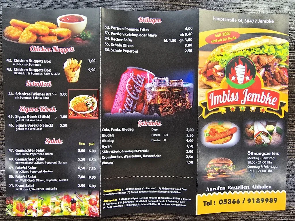 Menu_Jembke Döner Schnell Imbiss_Jembke_immagine_2