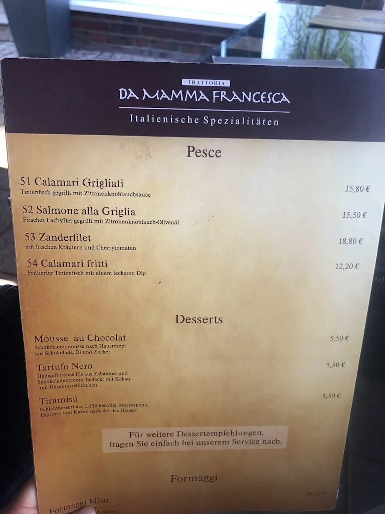 Menu_Da Mamma Francesca, Inh. Pierluigi Fenuccio_Holzminden_image_2