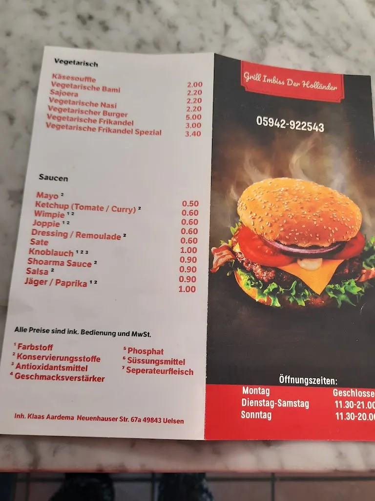 Menu_Grillimbiss Der Holländer_Uelsen_image_2