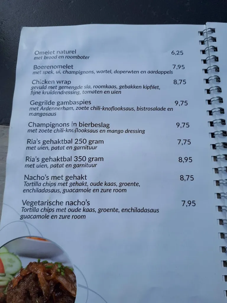 Menu_Ria's Eetcafé_Netherlands_immagine_2