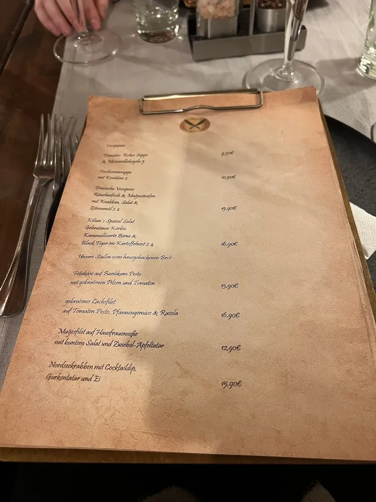 Menu_Restaurant Kilian_Husum_immagine_1