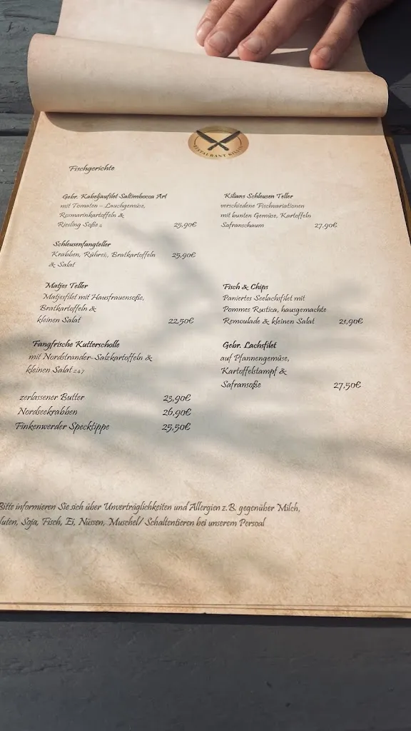 Menu_Restaurant Kilian_Husum_immagine_2