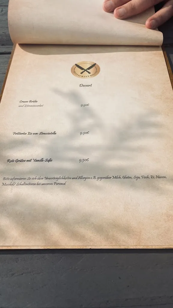 Menu_Restaurant Kilian_Husum_immagine_4