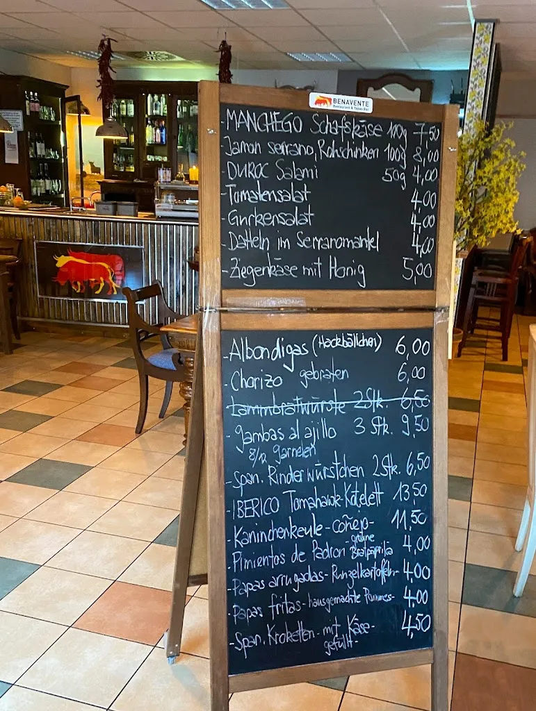 Menu_Benavente Restaurant & Tapas Bar_Husum_image_1