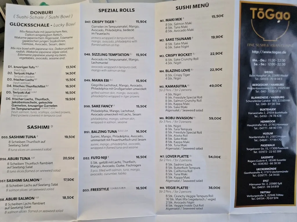 Menu_ToGao Husum_Husum_image_1