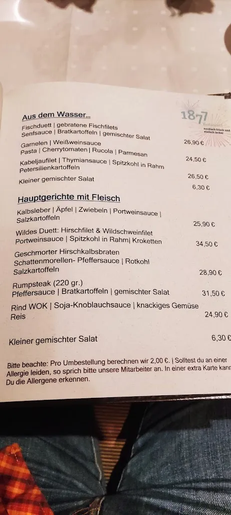 Menu_Restaurant 1877_Husum_immagine_1