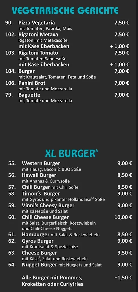 Menu_Timon's - food to go_Kalefeld_immagine_4