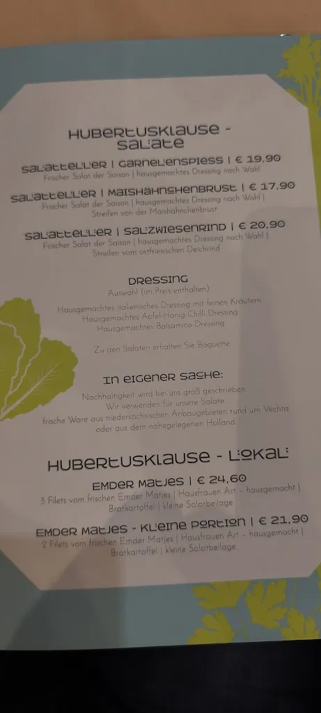 Menu_Hubertusklause Juist_Juist_image_3