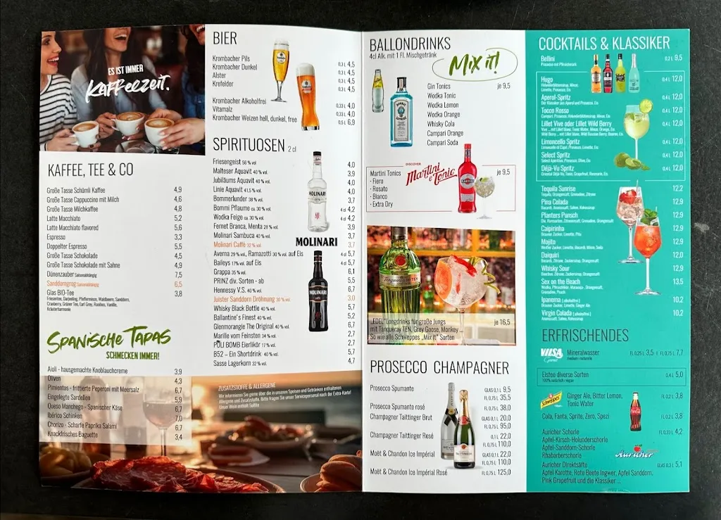 Menu_Hohe Düne Restaurant & Schirmbar_Juist_immagine_1