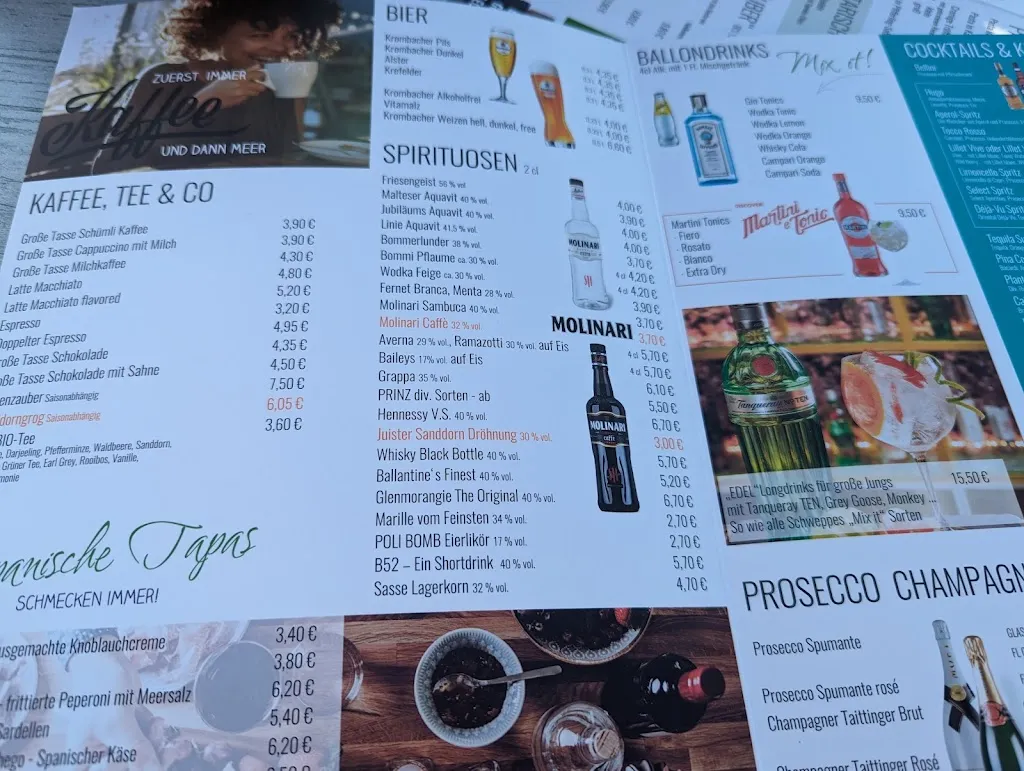 Menu_Hohe Düne Restaurant & Schirmbar_Juist_immagine_3