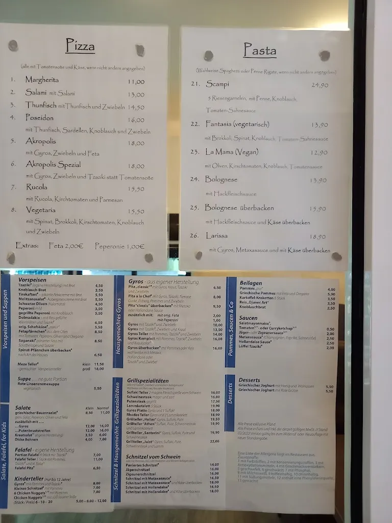 Menu_Santorini - Juist griechisches Restaurant_Juist_imagen_2