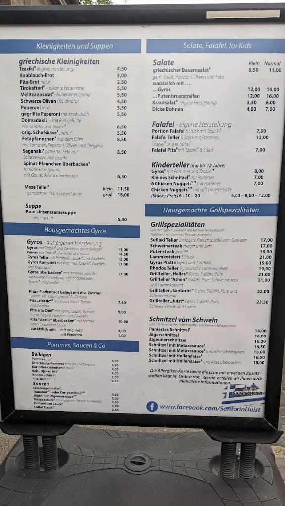 Menu_Santorini - Juist griechisches Restaurant_Juist_imagen_3