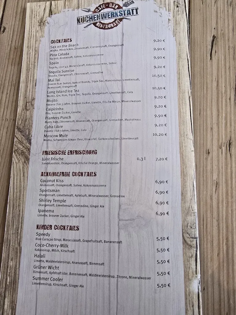 Menu_Küchenwerkstatt Juist_Juist_immagine_1
