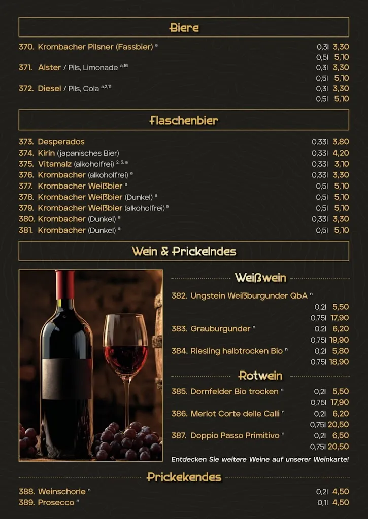 Menu_Hotel Deutsche Küche Ratskeller / Sensei Sushi Bar_Lüchow_immagine_3