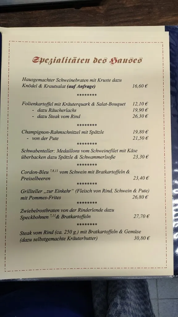 Menu_Wirtshaus zur Einkehr_Krün_immagine_1