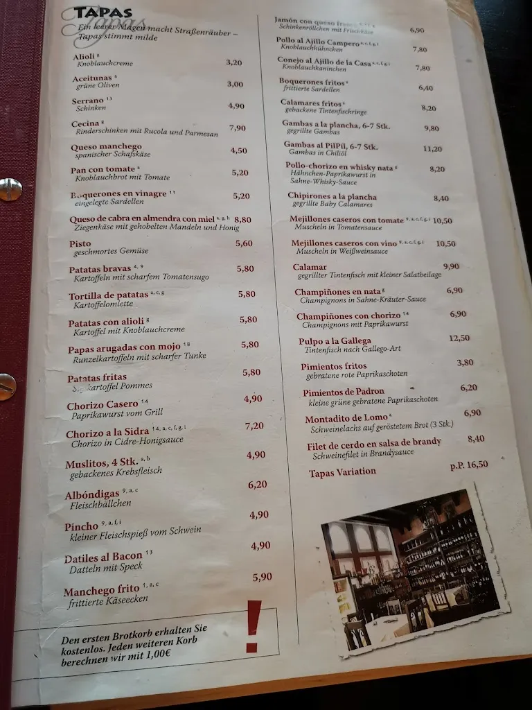 Menu_EL CORTIJO Spanisches Restaurant & Bodega_Isernhagen_immagine_1