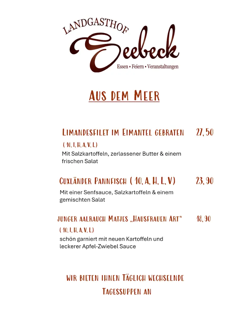 Menu_Landgasthof Seebeck_Geestland_immagine_4
