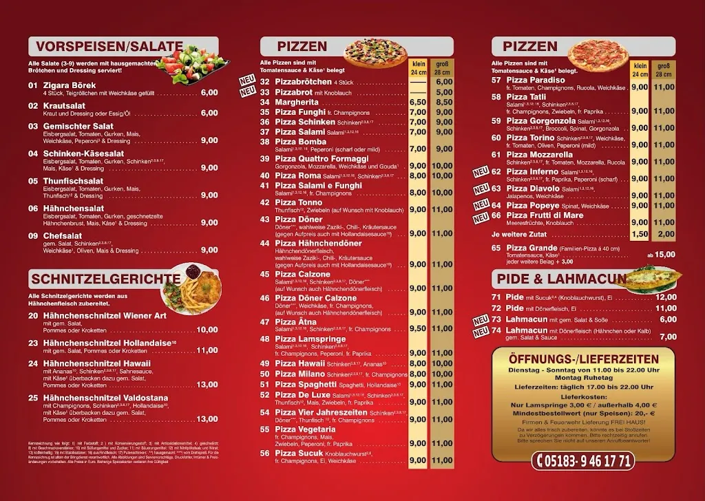 Menu_...bei Tatli's_Lamspringe_image_2