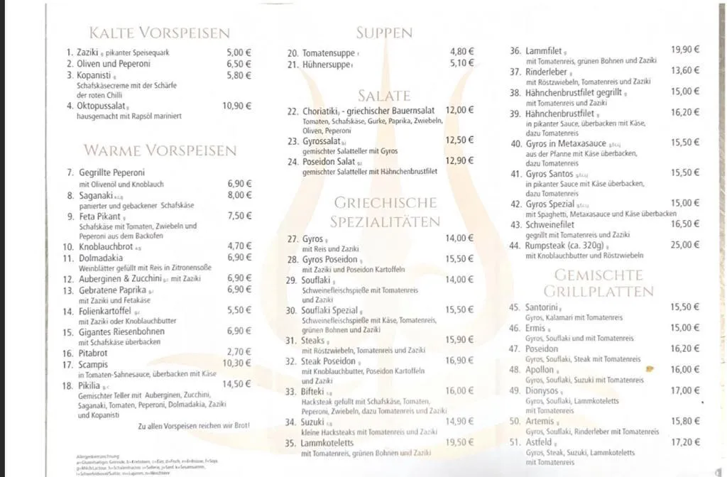 Menu_Restaurant Poseidon Astfeld_Langelsheim_image_2